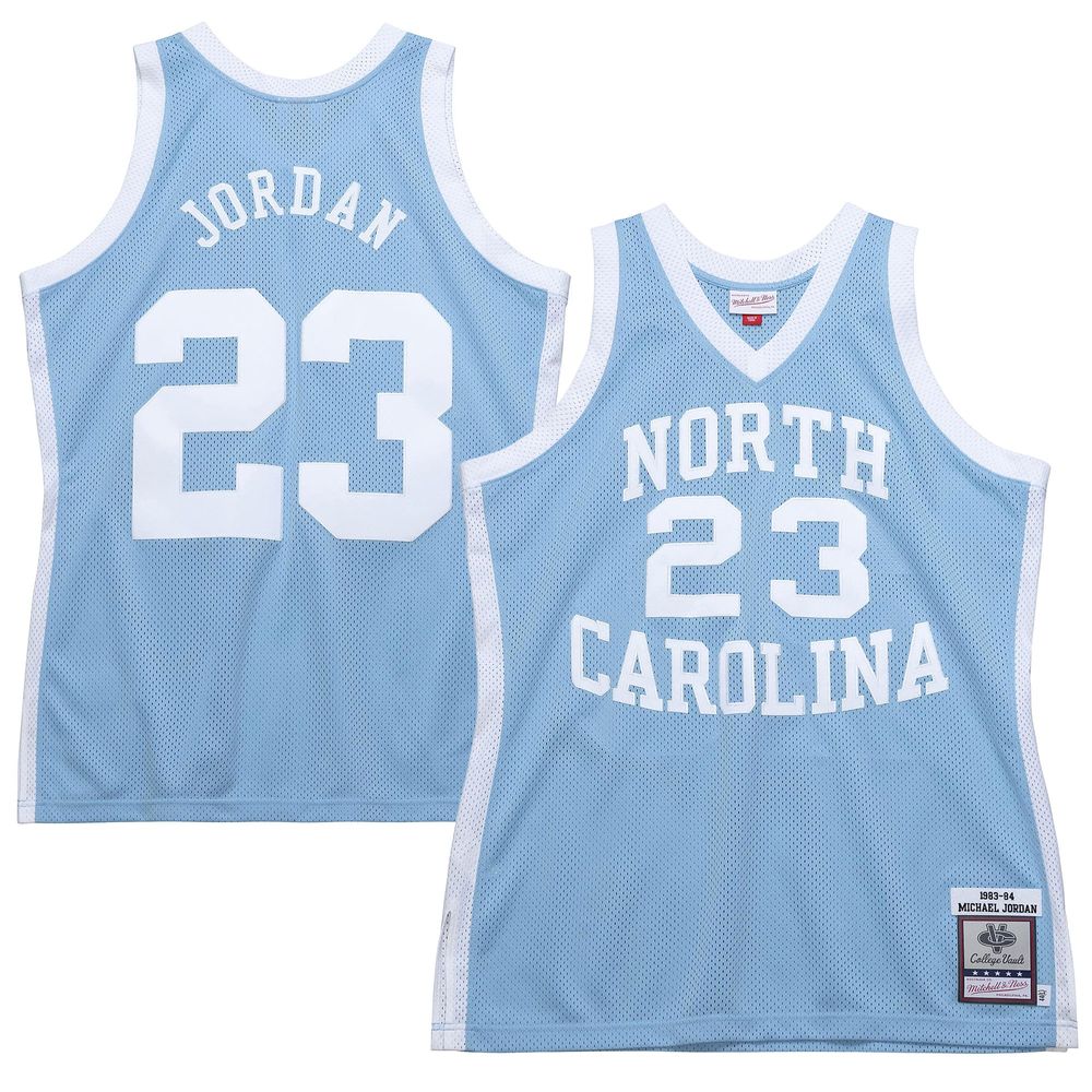 Men's Jordan Brand Michael Jordan Light Blue North Carolina Tar