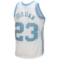 Men's Mitchell & Ness Michael Jordan White North Carolina Tar Heels 1983/84 Authentic Retired Player Jersey