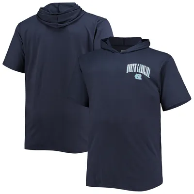 North Carolina Tar Heels Big & Tall Team Hoodie T-Shirt - Navy