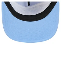 Casquette snapback de golfeur New Era bleu Caroline du Nord Tar Heels Adventure Team Text pour homme