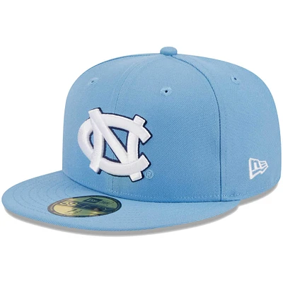 Men's New Era Light Blue North Carolina Tar Heels 59FIFTY Fitted Hat