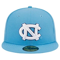 Men's New Era Light Blue North Carolina Tar Heels 59FIFTY Fitted Hat