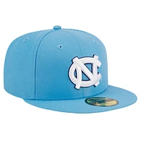 Men's New Era Light Blue North Carolina Tar Heels 59FIFTY Fitted Hat