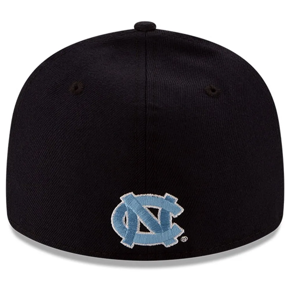 Men's New Era White North Carolina Tar Heels Basic Low Profile