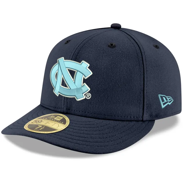 North Carolina Tar Heels New Era Basic 59FIFTY Fitted Hat - Black/Carolina  Blue