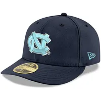 Mitchell & Ness Navy North Carolina Tar Heels Team Pinstripe Snapback Hat