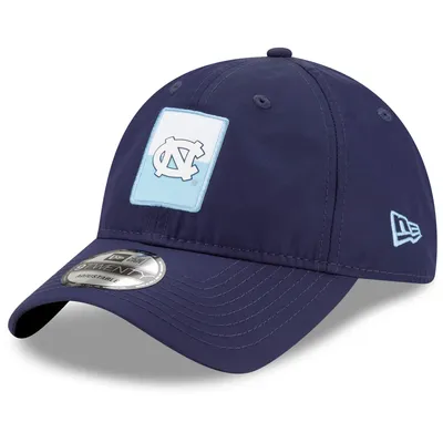 North Carolina Tar Heels New Era Contrast Patch 9TWENTY Adjustable Hat - Navy