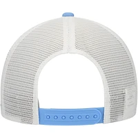 Casquette ajustable Nike Carolina Blue/White North Tar Heels Rise Trucker Performance pour homme