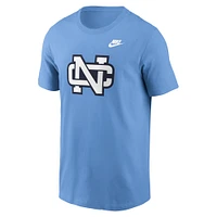 T-shirt Nike Carolina Blue pour homme avec logo alternatif Legacy des North Tar Heels