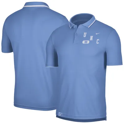 North Carolina Tar Heels Nike Wordmark Performance Polo - Blue