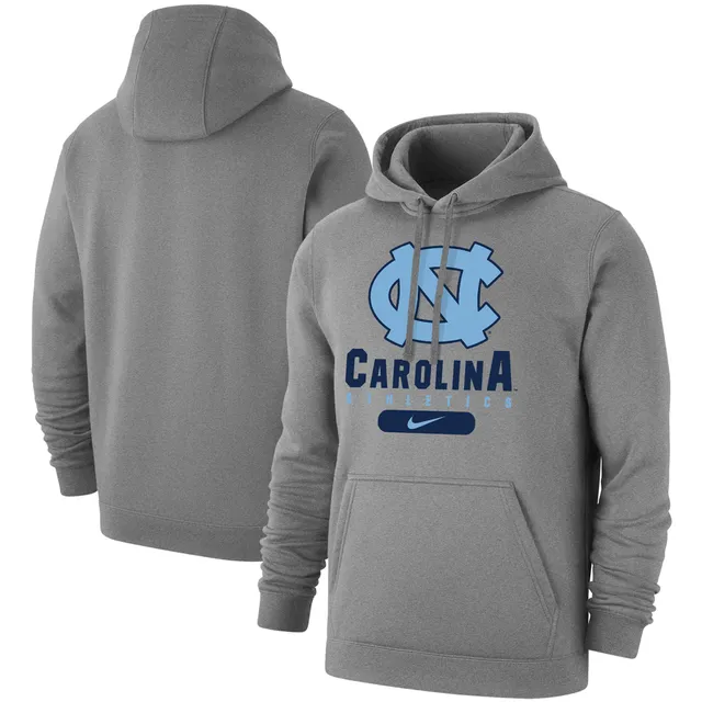 Men's Nike Navy North Carolina Tar Heels Logo Club Pullover Hoodie