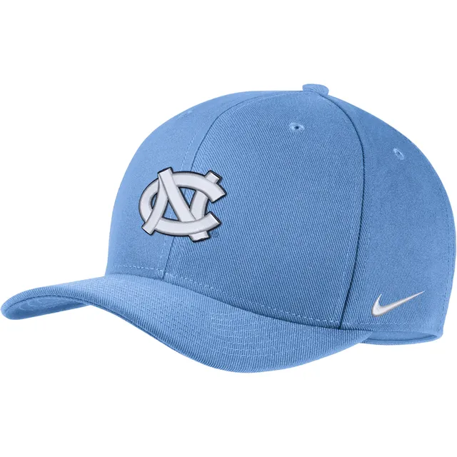 Men's Nike White North Carolina Tar Heels Team Classic Logo 99 Swoosh  Performance Flex Hat