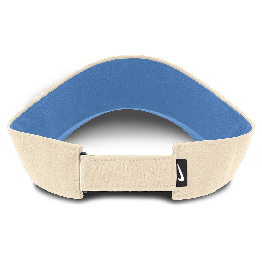 Visière ajustable Nike Natural North Carolina Tar Heels Primetime Ace pour homme