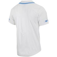 Men's Nike White North Carolina Tar Heels Replica Full-Button Baseball Jersey