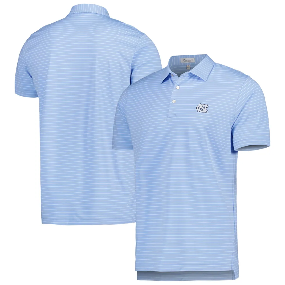 Branded Peter Millar Jubilee Stripe Performance Polo Navy