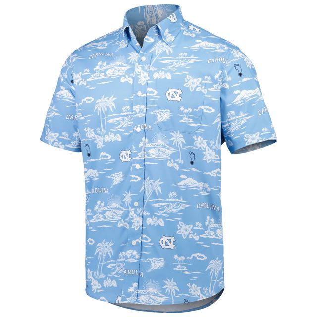 Chemise boutonnée classique Reyn Spooner Carolina Blue North Tar Heels pour hommes