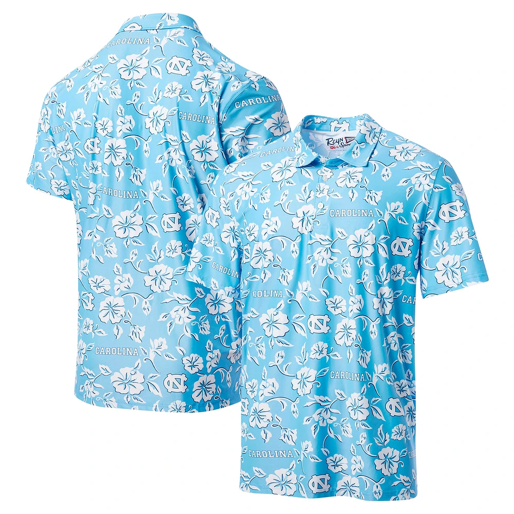 Polo de performance Reyn Spooner Carolina Blue North Tar Heels pour hommes