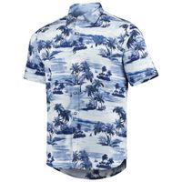 Men's Tommy Bahama Carolina Blue North Tar Heels Tropical Horizons Button-Up Shirt