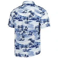 Men's Tommy Bahama Carolina Blue North Tar Heels Tropical Horizons Button-Up Shirt