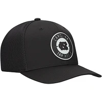 Casquette extensible noire pour homme Top of the World avec patch Abbot des Tar Heels de Caroline du Nord