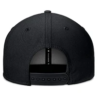 Casquette Snapback Bullpen Top of the World pour hommes, noire, Caroline du Nord, Tar Heels