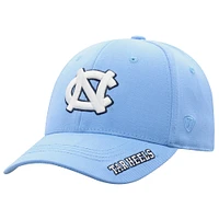 Men's Top of the World  Carolina Blue North Tar Heels Premium Flex Hat