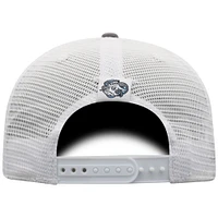 Casquette ajustable Top of the World pour homme, gris, North Carolina Tar Heels