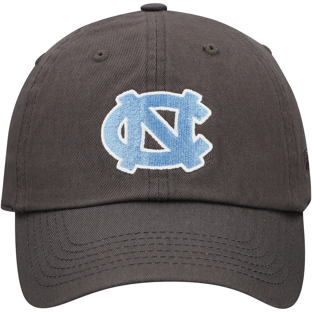 Casquette ajustable Top of the World Heather Charcoal North Carolina Tar Heels Champ pour homme
