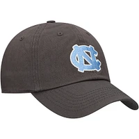 Casquette ajustable Top of the World Heather Charcoal North Carolina Tar Heels Champ pour homme