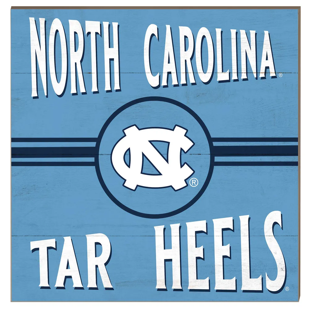 Lids North Carolina Tar Heels 10'' x 10'' Retro Team Sign