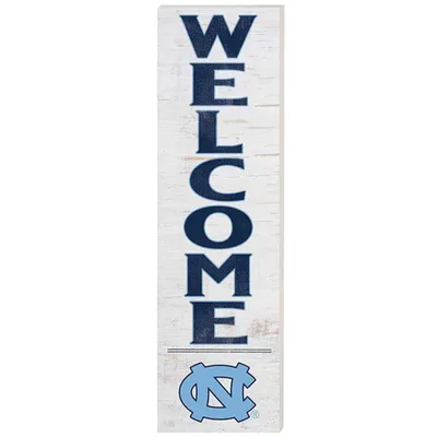 North Carolina Tar Heels 10'' x 35'' Indoor/Outdoor Welcome Sign