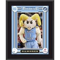 North Carolina Tar Heels 10.5" x 13" Rameses Sublimated Mascot Plaque