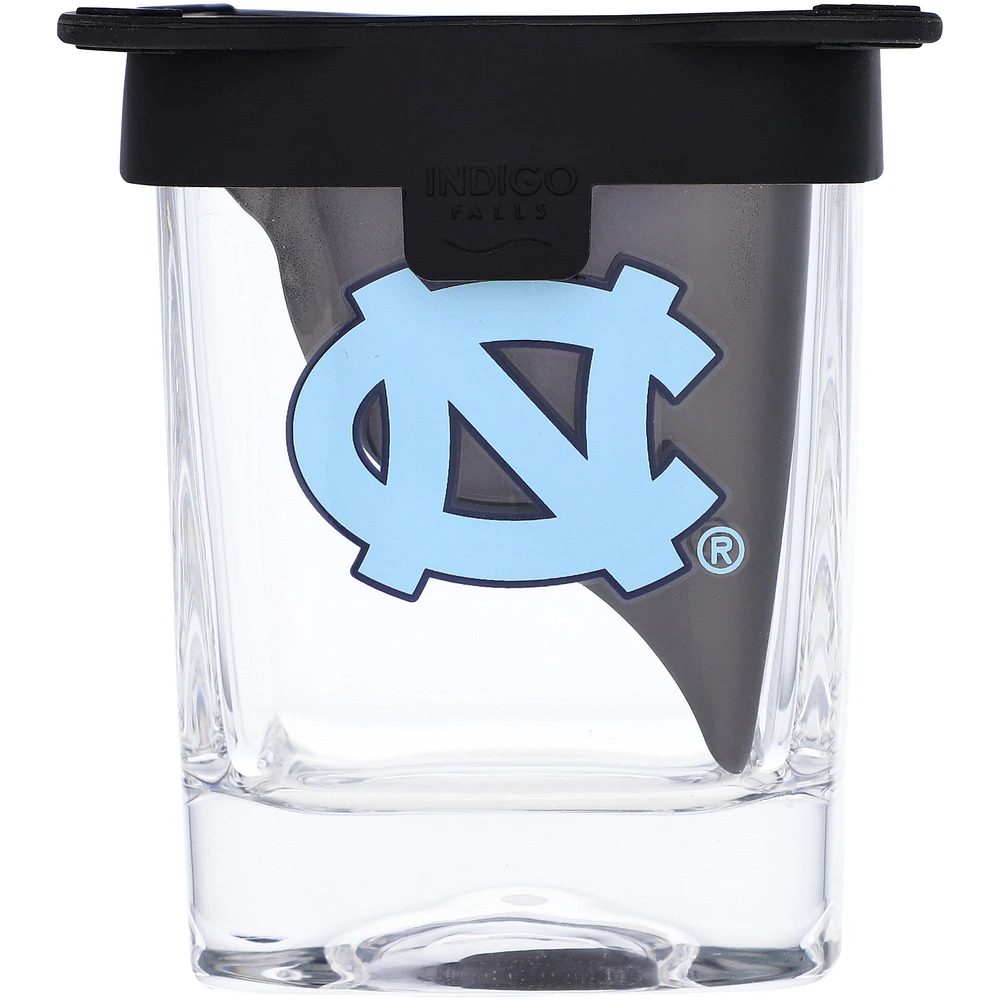 North Carolina Tar Heels 10oz. Ice Wedge Glass