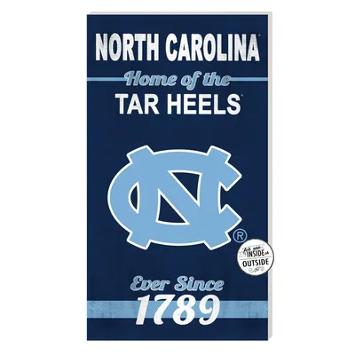 North Carolina Tar Heels 11'' x 20'' Home Of The Sign