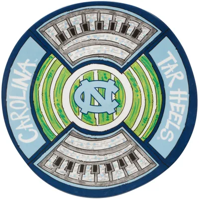 North Carolina Tar Heels 13.5" Round Stadium Platter