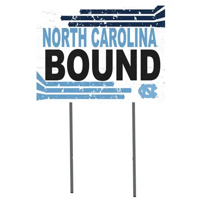 North Carolina Tar Heels 18'' x 24'' Bound Yard Sign