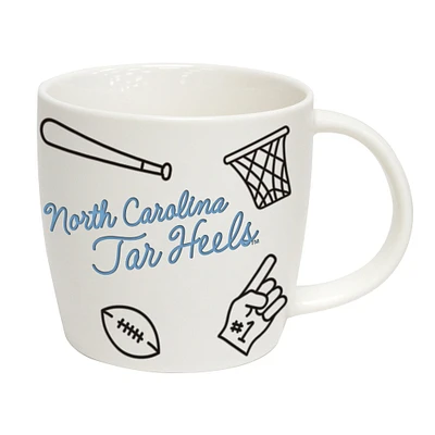 North Carolina Tar Heels 18oz. Playmaker Mug