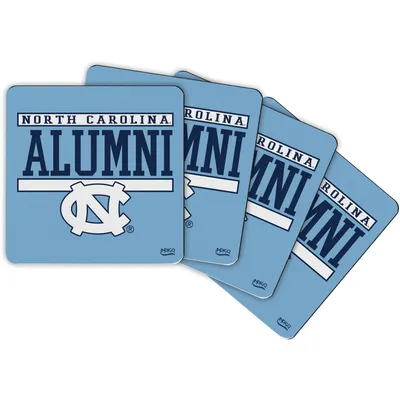 North Carolina Tar Heels Alumni 4-Pack Neoprene Coaster Set