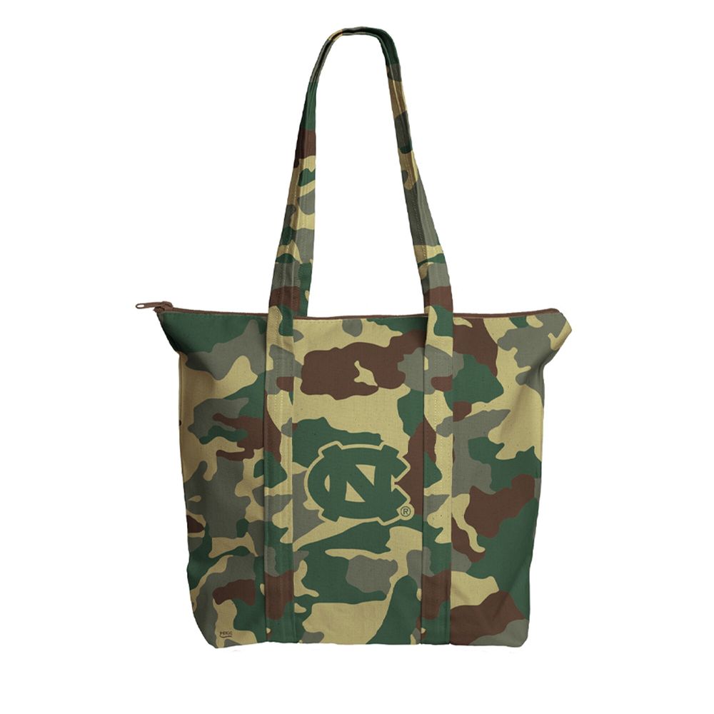 North Carolina Tar Heels Everyday Camo Tote Bag