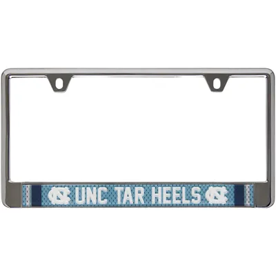 North Carolina Tar Heels Jersey Bottom Only Metal Acrylic Laser-Cut License Plate Frame