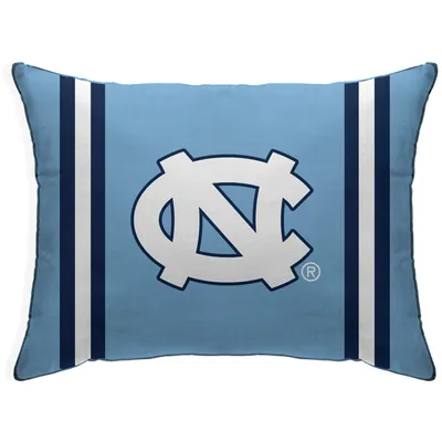 North Carolina Tar Heels Standard Stripe Logo Plush Bed Pillow