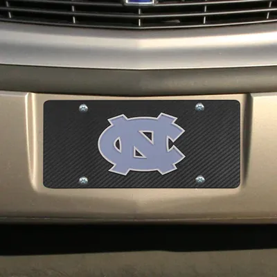 North Carolina Tar Heels (UNC) Carbon Fiber License Plate