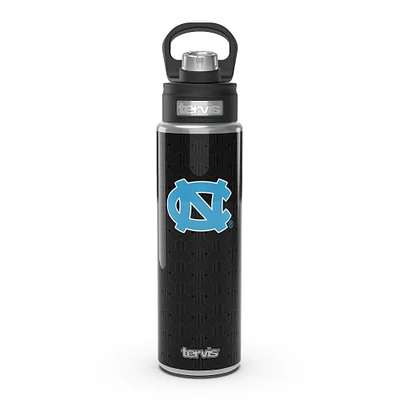 Tervis North Carolina Tar Heels 24 oz. Bouteille à large ouverture en acier inoxydable Weave