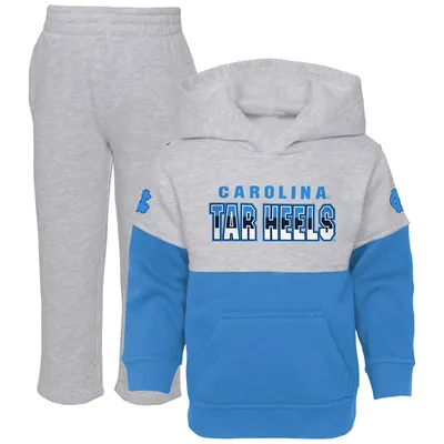 Carolina Panthers Youth Long Sleeve T-Shirt & Pants Sleep Set - Heathered  Gray