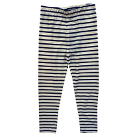Ensemble haut à manches longues et leggings rayés tri-blend pour tout-petits Wes & Willy North Carolina Tar Heels