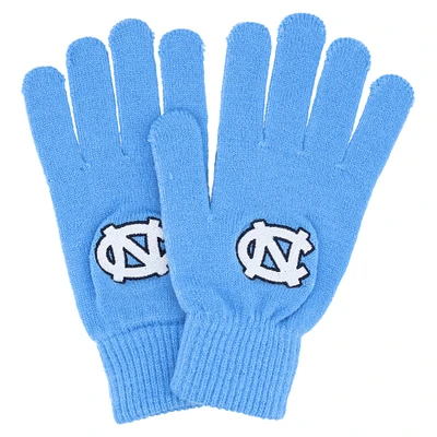 Gants en tricot Top of the World des Tar Heels de Caroline du Nord