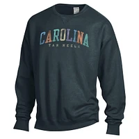 Sweat-shirt surdimensionné unisexe ComfortWash gris North Carolina Tar Heels