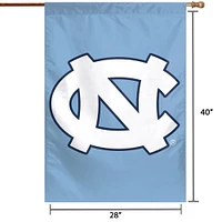 WinCraft Caroline du Nord Tar Heels 71,1 x 101,6 cm Grand Logo Maison Drapeau