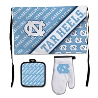 WinCraft North Carolina Tar Heels 3-Piece Barbecue Set