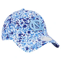 Women's New Era  White North Carolina Tar Heels Blooming 9TWENTY Adjustable Hat